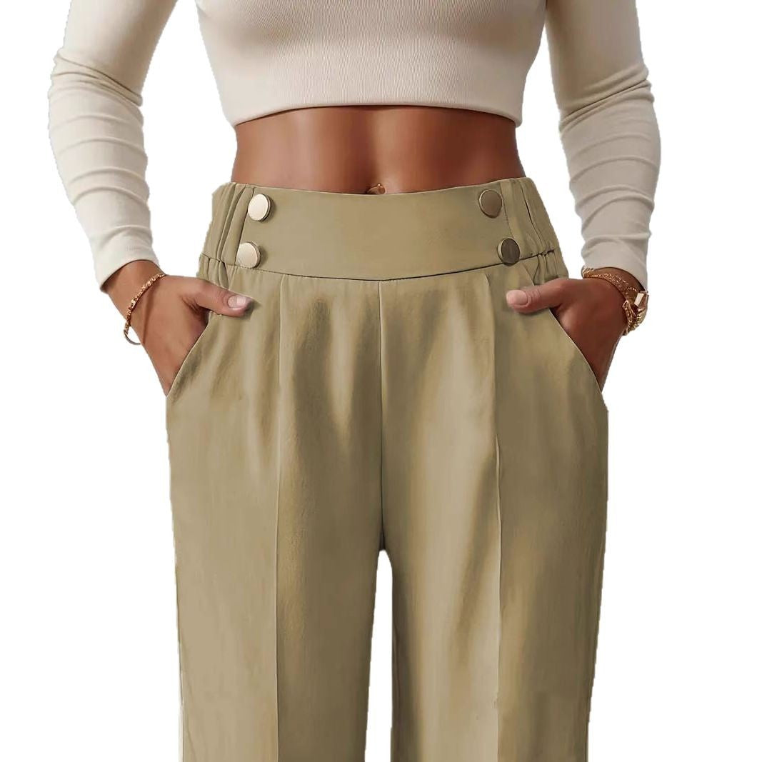 Dame elegant buks med pleats Stilla