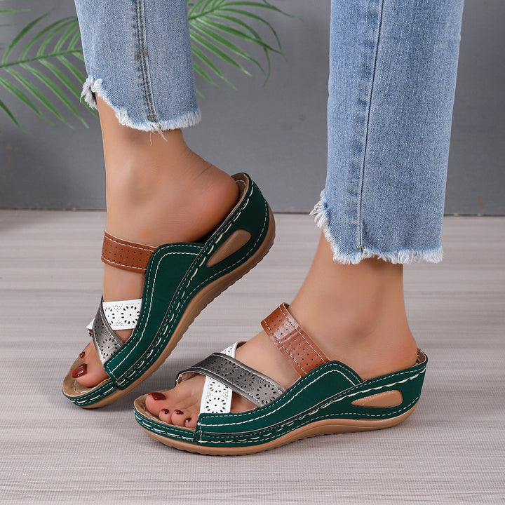 Dame Komfortable Sandaler med Luftcirkulation og ergonomisk Fodbed Stilla