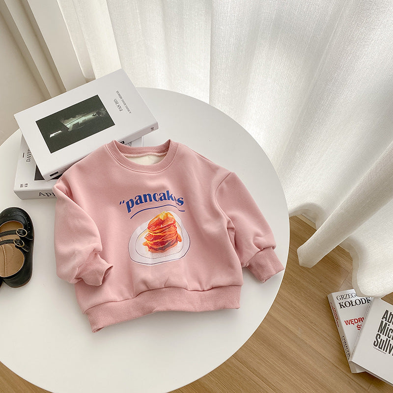Børne Grafik Print Sweatshirt Stilla