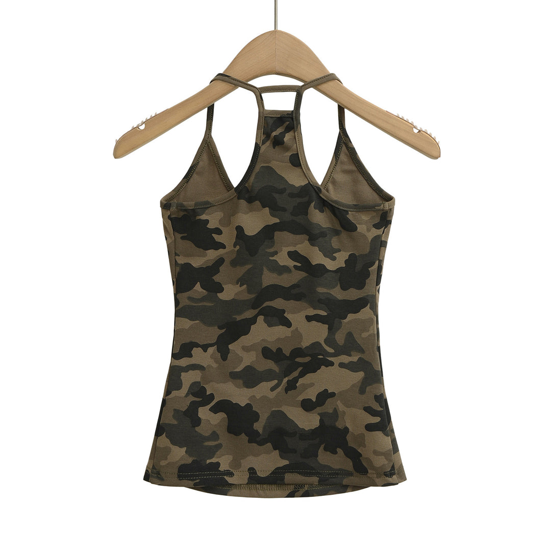 Dame sporty tanktop med til træning optimeret racerback-design Stilla