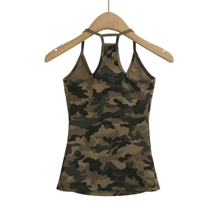 Dame sporty tanktop med til træning optimeret racerback-design Stilla