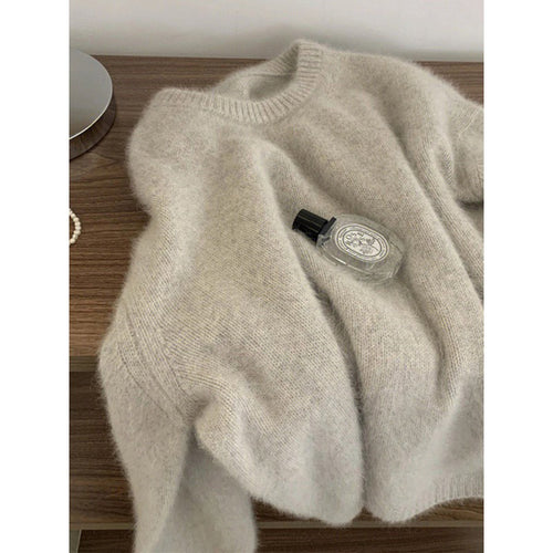 Damer Cozy Sweater lavet af fin strikblanding Stilla
