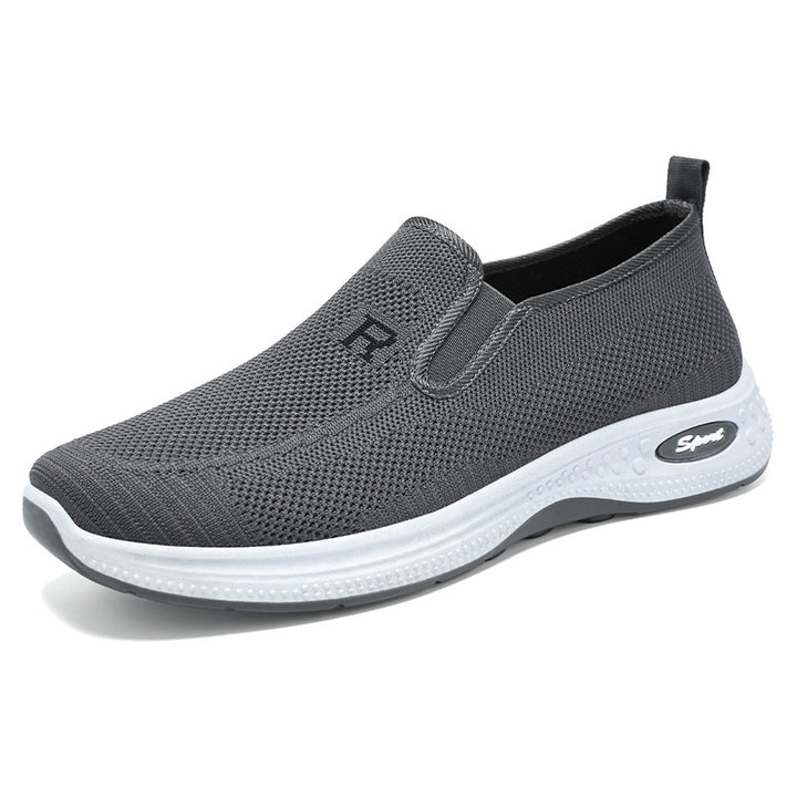 Dame Åndbare Slip-On Sneakers med skridsikker sål og elastisk indgang Stilla