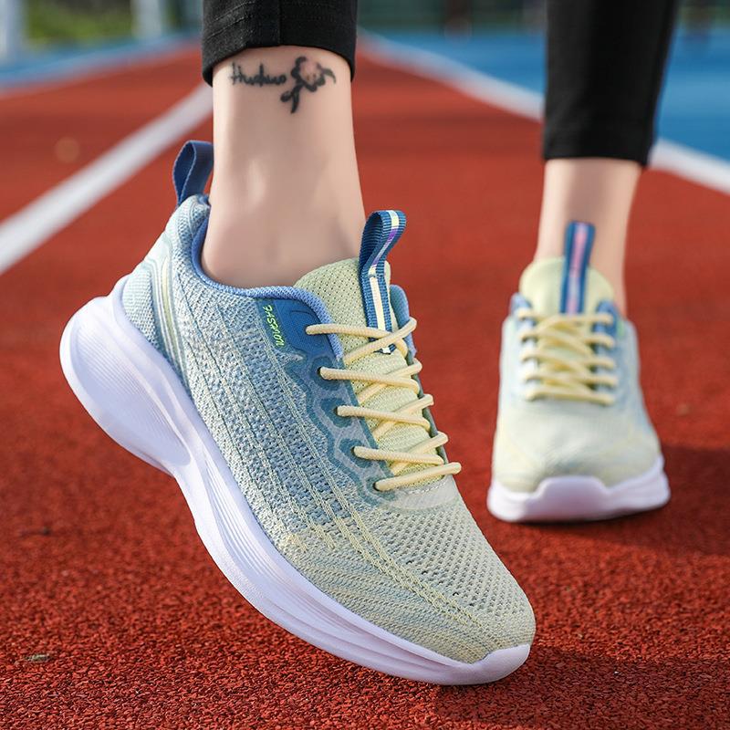 Unisex nan sømløs strik-performance sneakers med polstret bølgesål Skovae