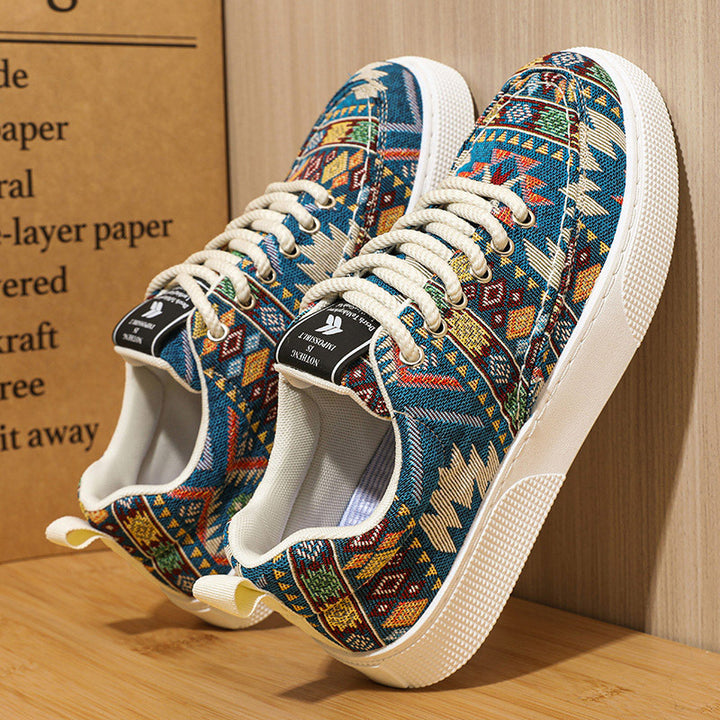 Femme Etno-inspirerede Fritidssneakers Stilla
