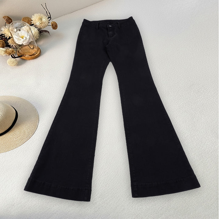 Dame Flared Jeans i elegant design Skovae