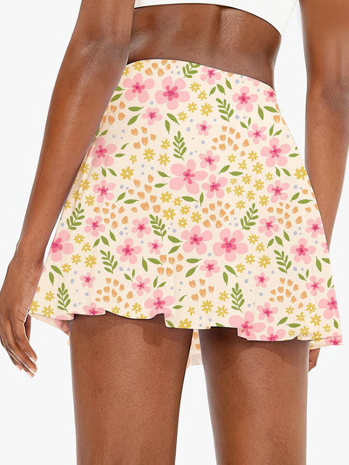 Femme Active Floral Skort Stilla
