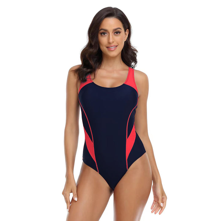 Damer Sporty Én Del Badedragt med ergonomisk design og høje stropper Stilla