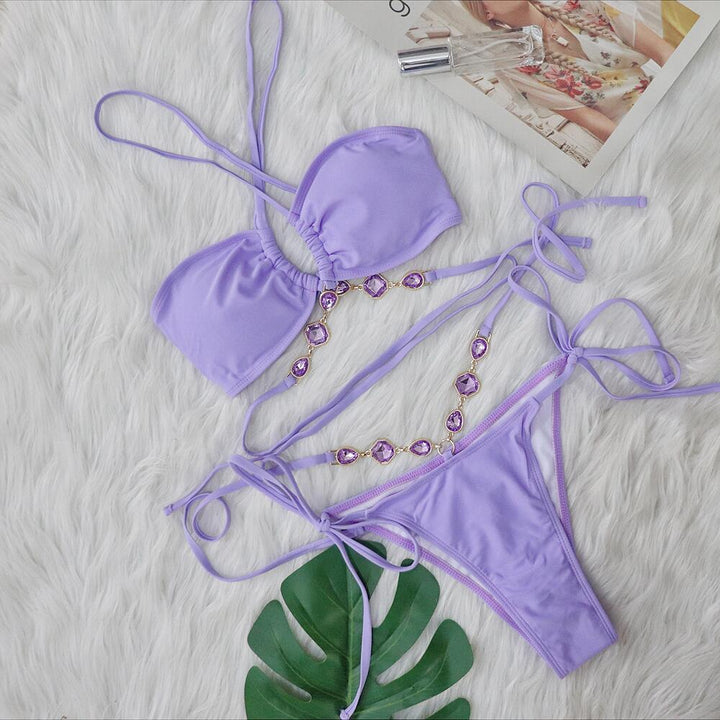 Dame Luxus Cut-Out Bikini Stilla