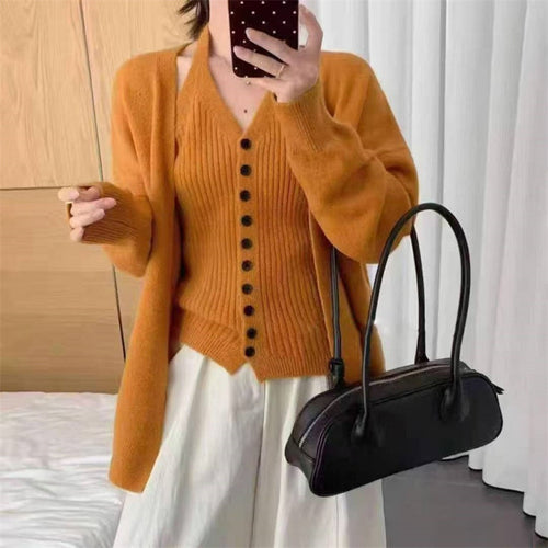 Kvinders elegante cardigan med knapdetaljer og blødt stof Stilla