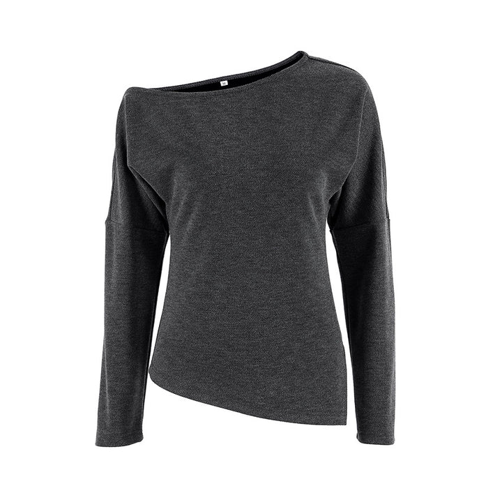 Damer Asymmetrisk Off-Shoulder-Skjorte med lange ærmer og stilfuld snit Stilla