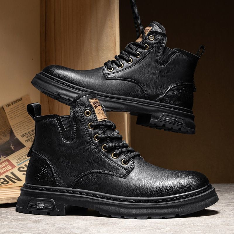 Mandlige stilfulde High-Top Utility Støvler Stilla