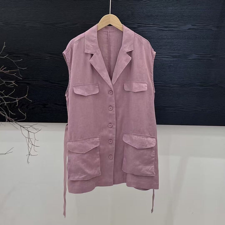 Femme Utility-vest med lommer Stilla