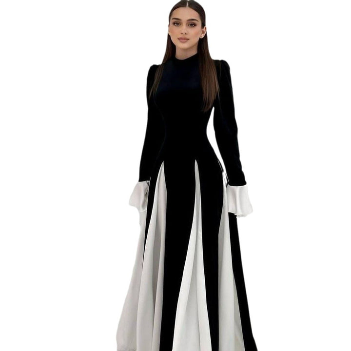 Dame Rockabilly-Style Maxikjole Stilla