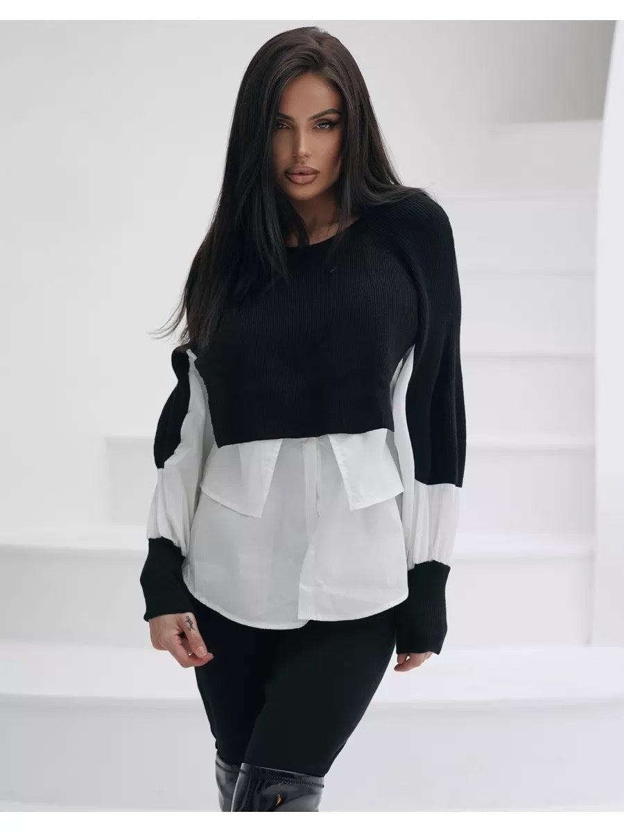Damer fashionable kombinérbar sweater Stilla