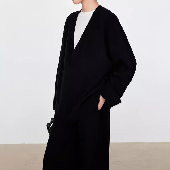Dame Oversized Pullover lavet af blød uld Stilla