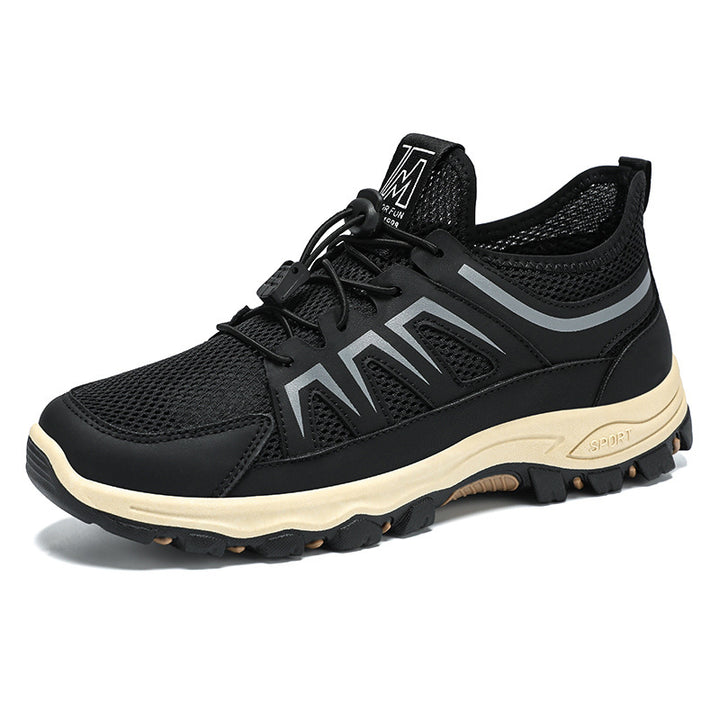 Femme Lettere Outdoor Trail Sneakers med åndbart mesh-overmateriale og stødabsorberende sål Stilla
