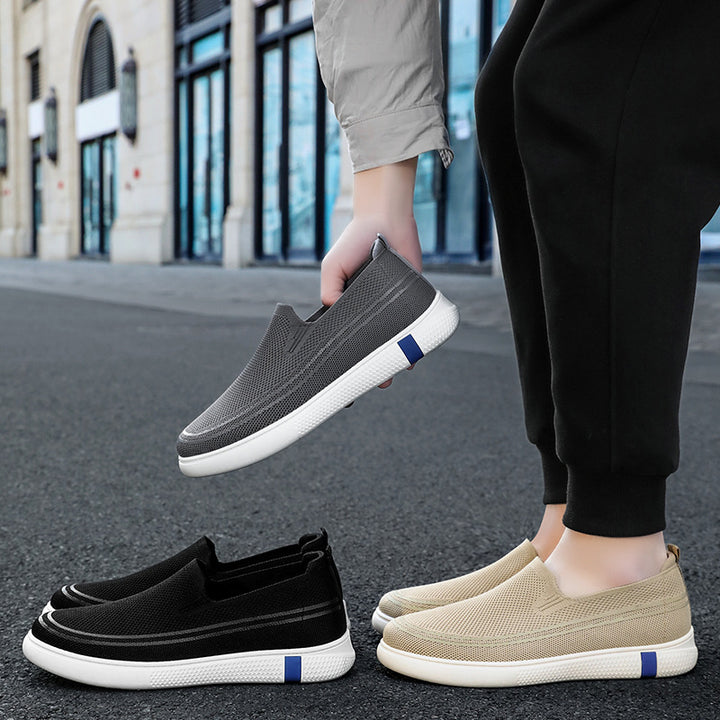 Dame Slip-On Sneakers med åndbart overmateriale og fleksibelt fodseng Stilla