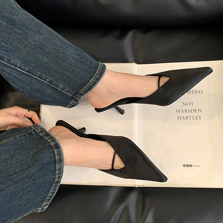 Dame elegante mules med spidst design og komfortabelt indvendigt foder Stilla