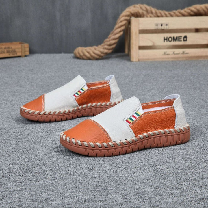 Femme Slip-On Læder Sneakers Stilla