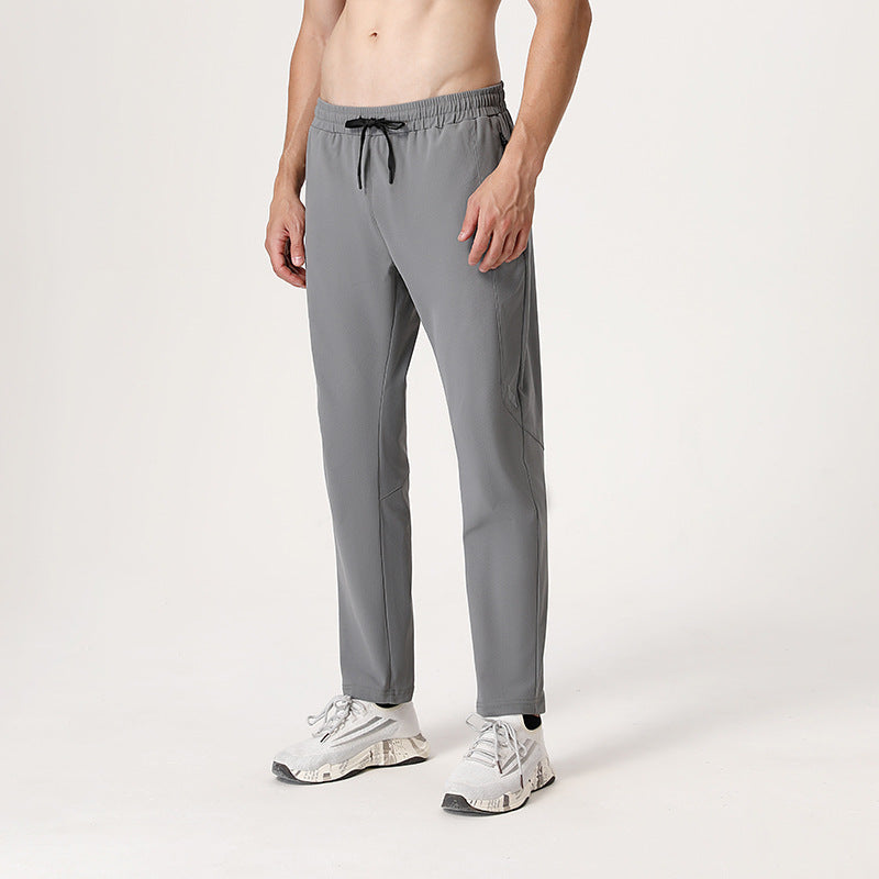 Herrer Sporty hverdag fritidsbukser med elastisk talje og praktiske sidelommer Stilla