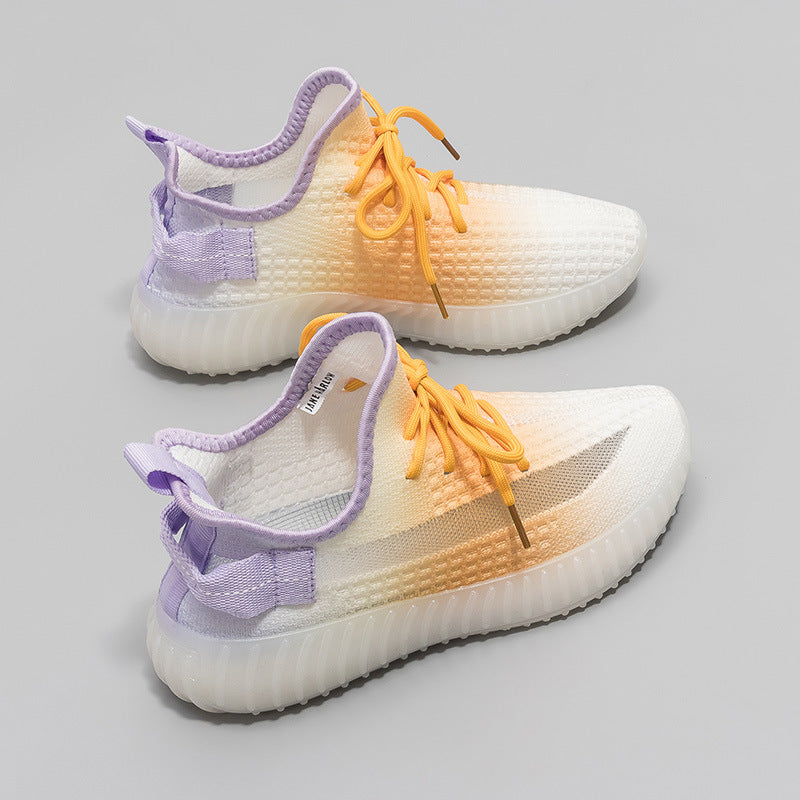 Dame Sporty Sneakers med innovativt strikdesign og fleksibel sål Stilla