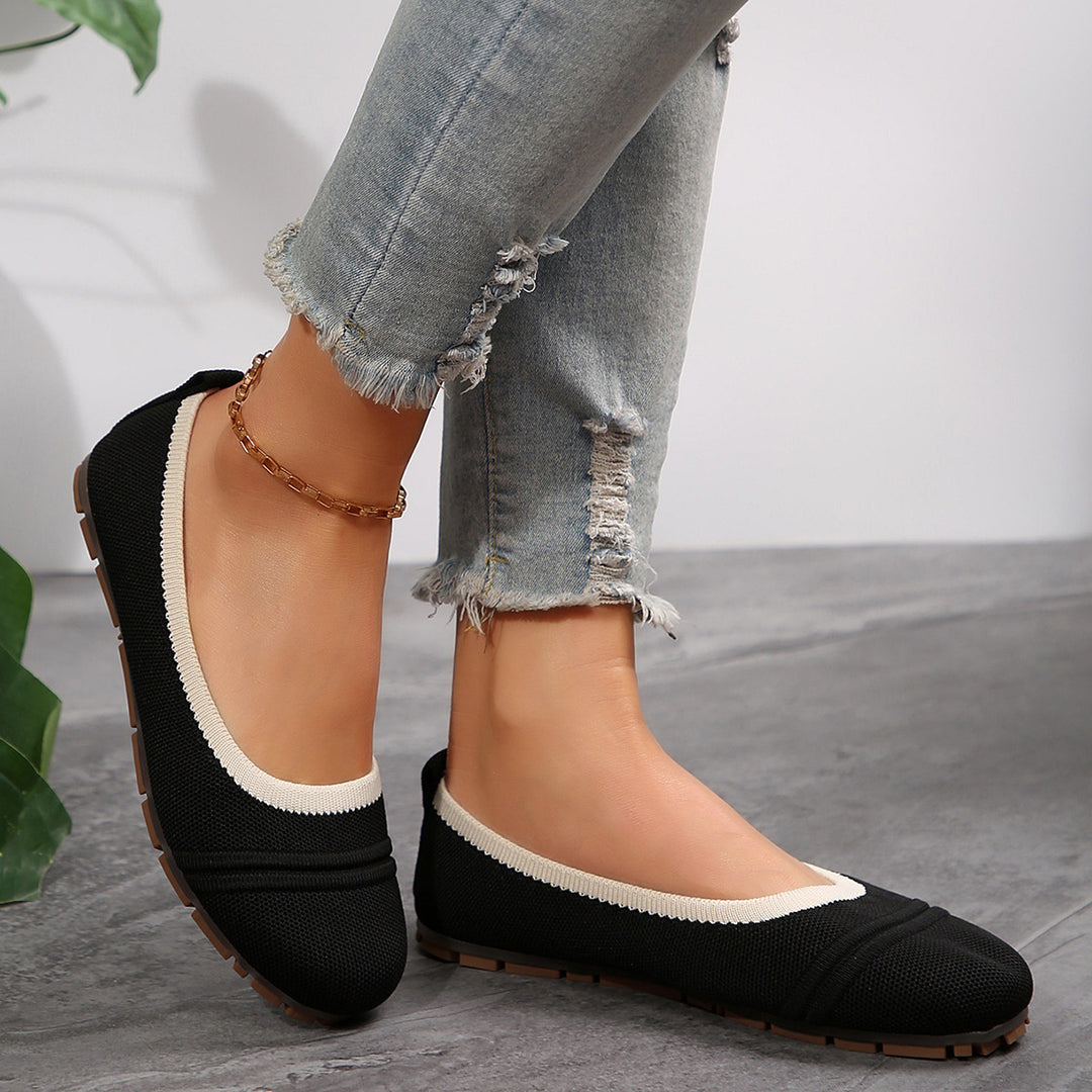 Dame Sporty Ballerinas lavet af åndbart mesh med fleksibel indersål Stilla