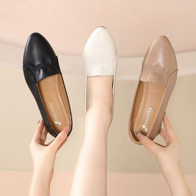 Damer elegante Ballerinas med modiske detaljer og skridsikker sål Stilla