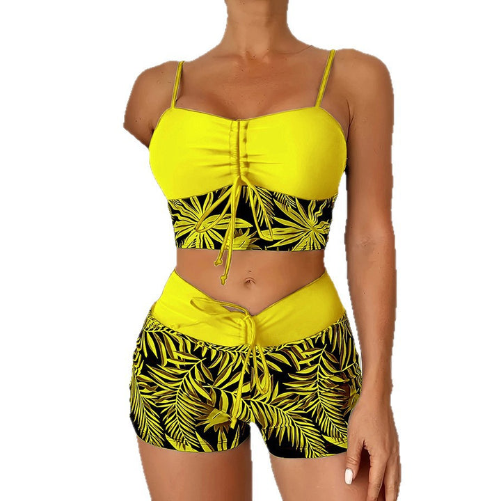 Dame Sporty bikini-top med shorts Skovae
