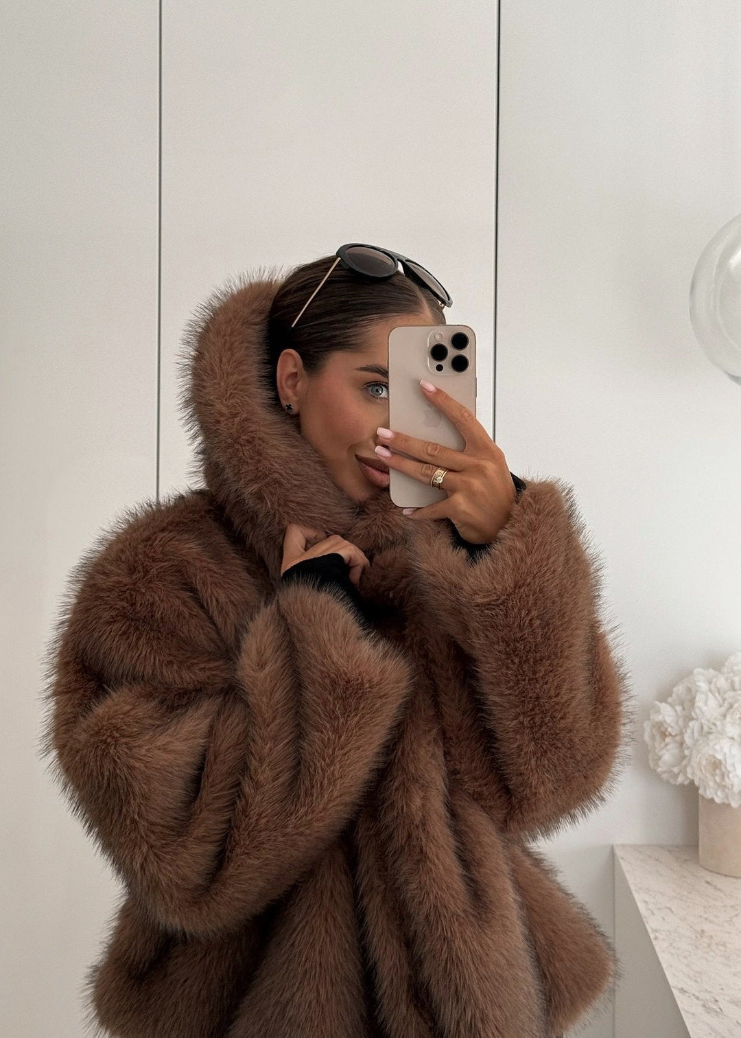 Stilla | Eg-Faux-Fur-Jakke