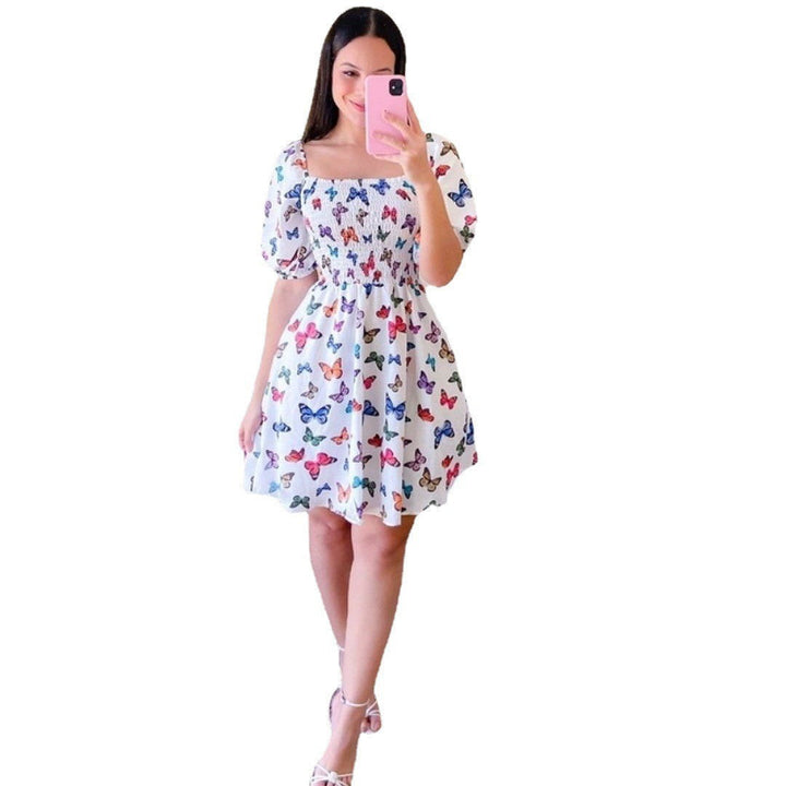 Stilla | Elegant One-Shoulder Large Swing Dress
