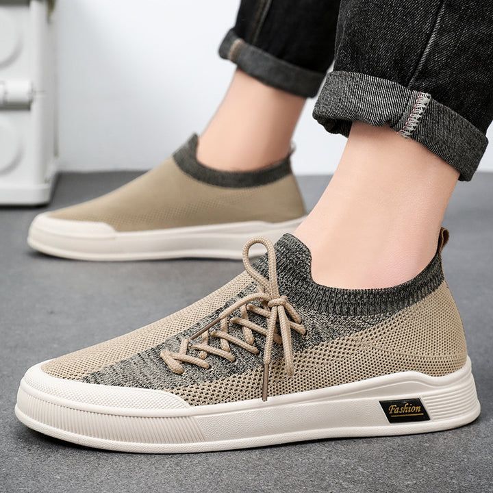 Dame Mod fashionable and breathable sneakers with flexible knitted design Stilla