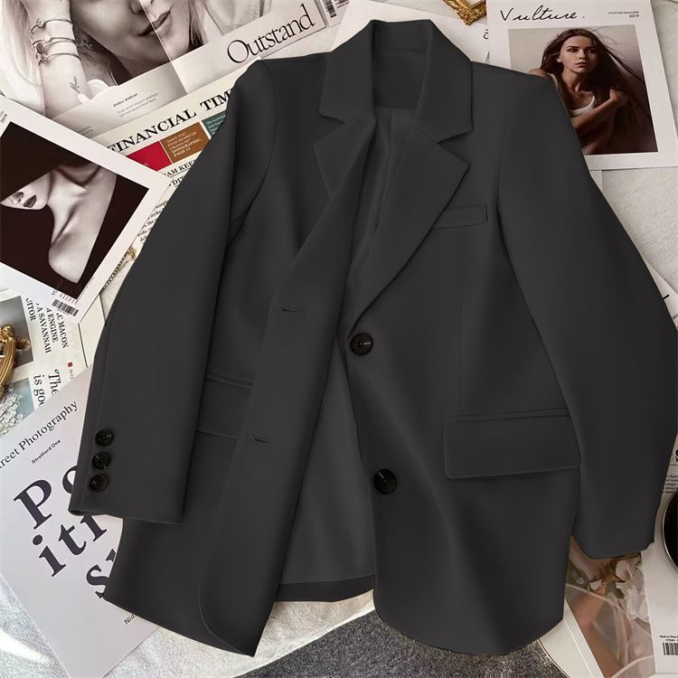 Dame mode blazer med elegant snit Stilla