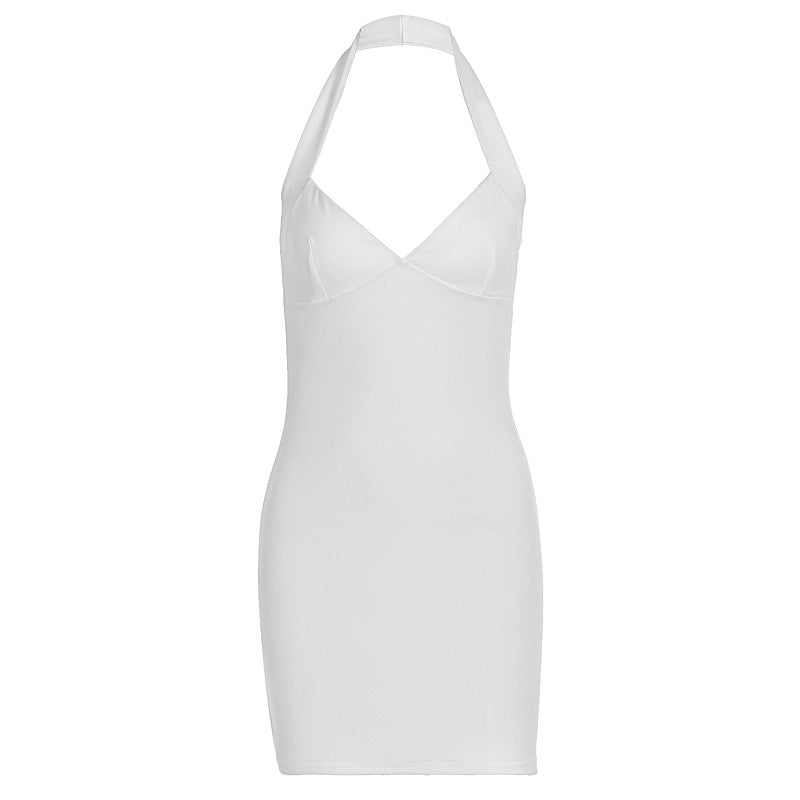 Dame Etukjole med Halterneck og tætsiddende design Skovae