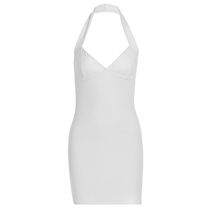 Dame Etukjole med Halterneck og tætsiddende design Skovae