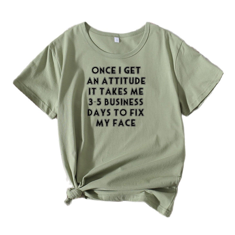 Kvinder Komedie Grafik T-Shirt Stilla 1751262432