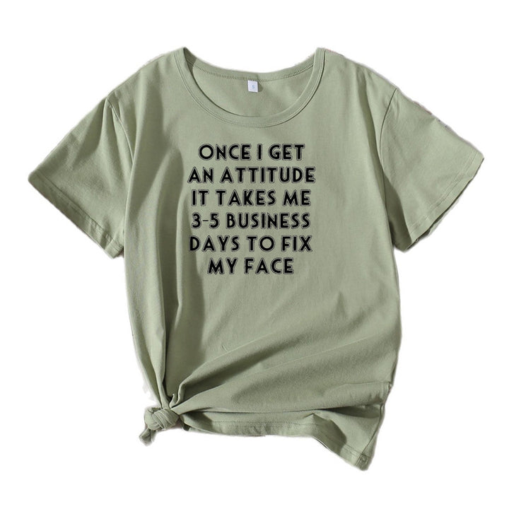Kvinder Komedie Grafik T-Shirt Stilla 1751262432