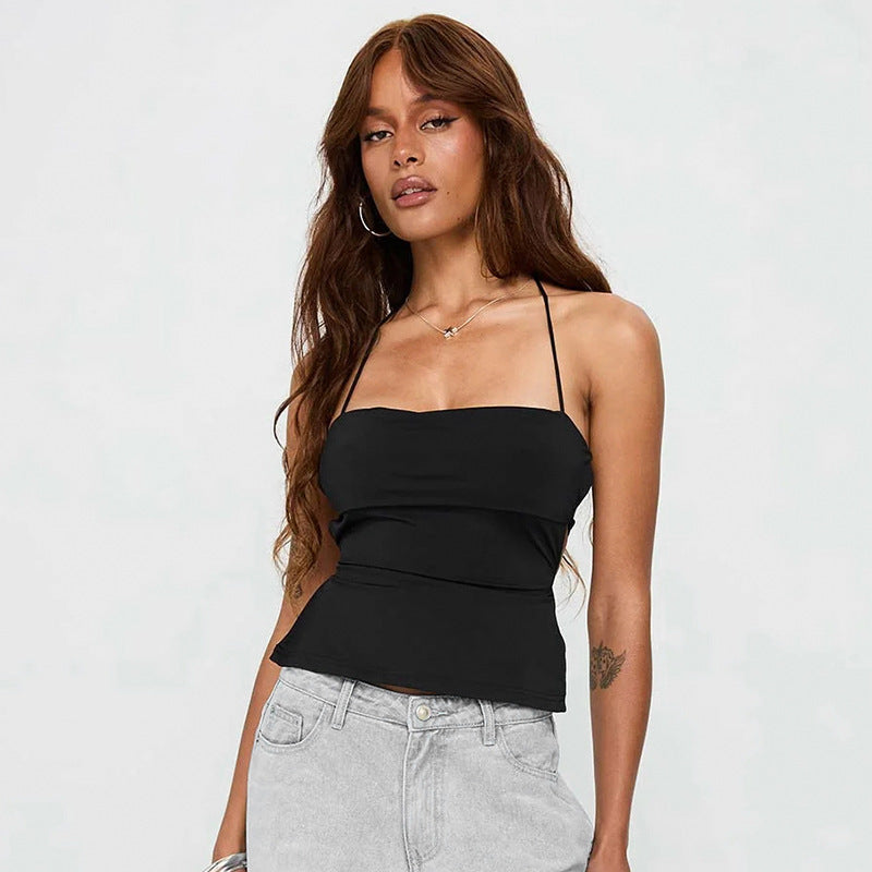 Dame casual tanktop med kvalitetsmateriale og moderigtigt snit Skovae