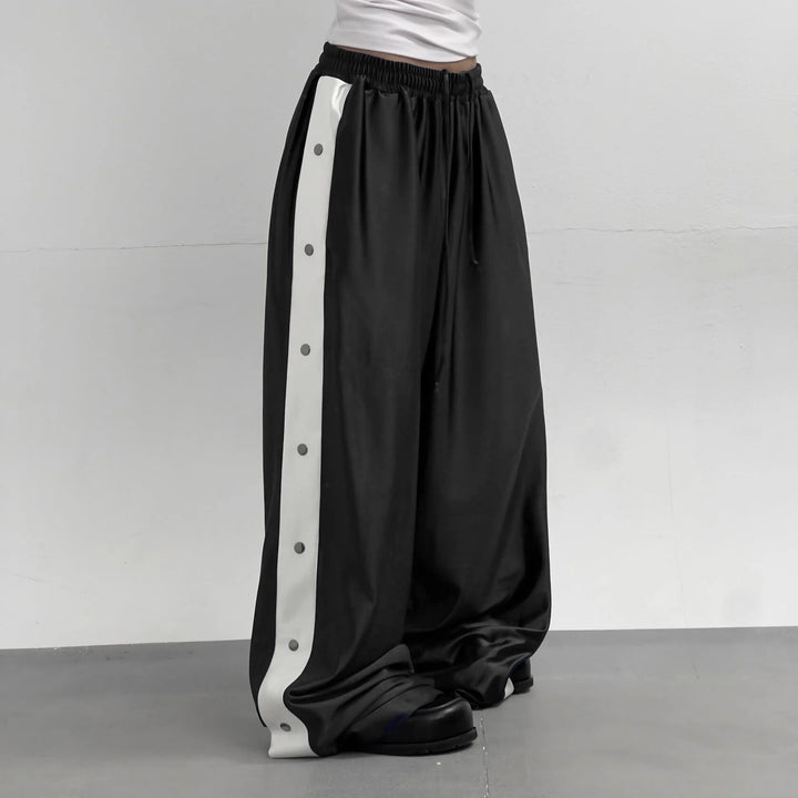 Damer Sporty Snap Button Bukser Skovae