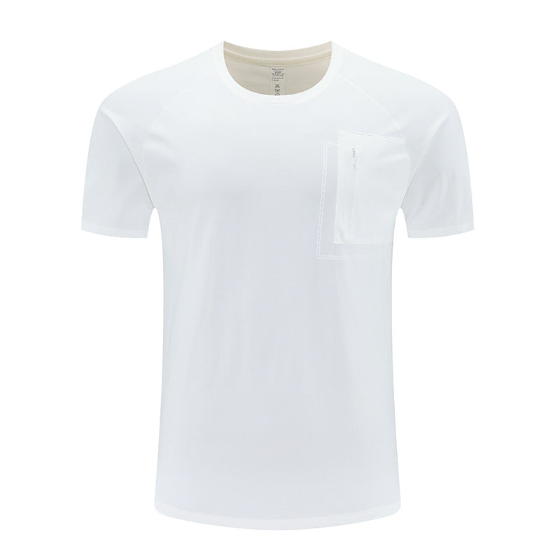 Herren Premium fritids-T-shirt med praktisk brystlomme og åndbart materiale Stilla