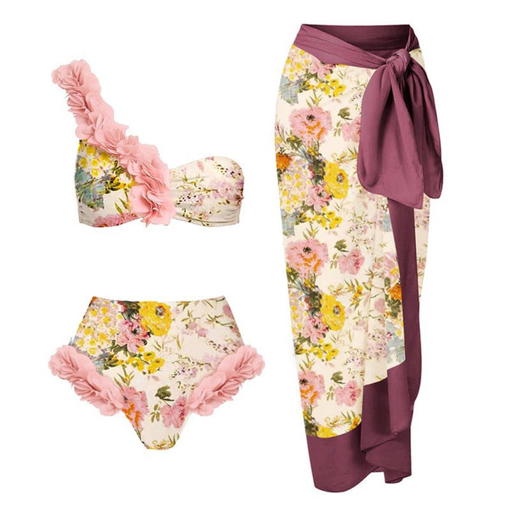 Dame badetøj og sarong sæt Skovae