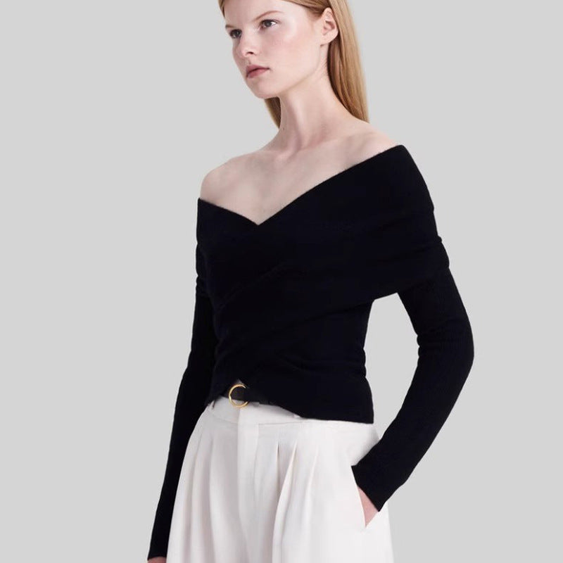 Kvinder Oversized Wrap Sweater Stilla
