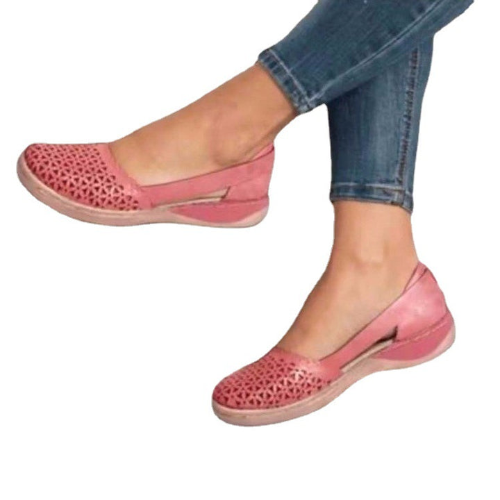 Dame Komfortable Slip-On Sko med åndbart overmateriale og skridsikker sål Stilla