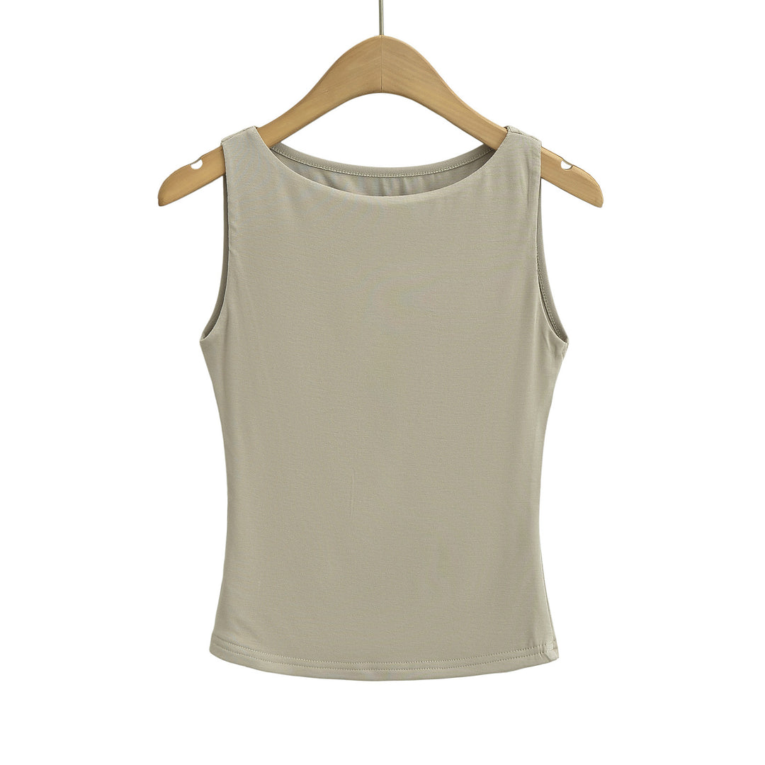 Dame sporty tanktop med sømløs forarbejdning og åndbart stof Stilla