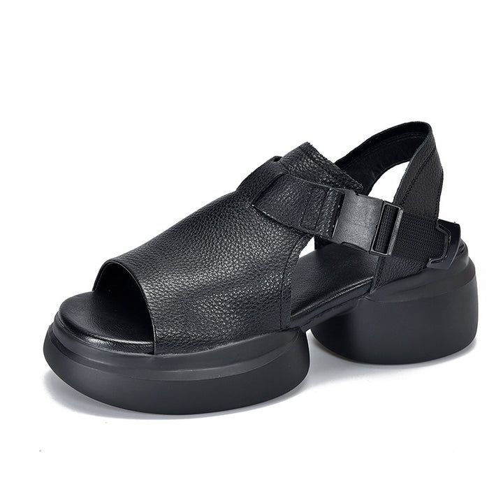 Dame komfortable sandaler med fleksibel remlukning og dæmpende sål Stilla