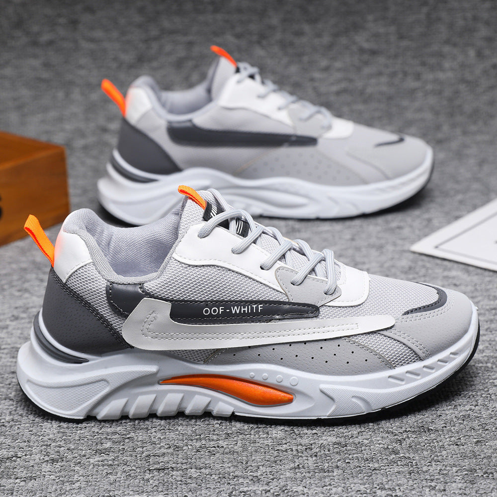 Herrer Sports Trend-Sneakers med stødabsorberende sål og åndbart overmateriale Stilla
