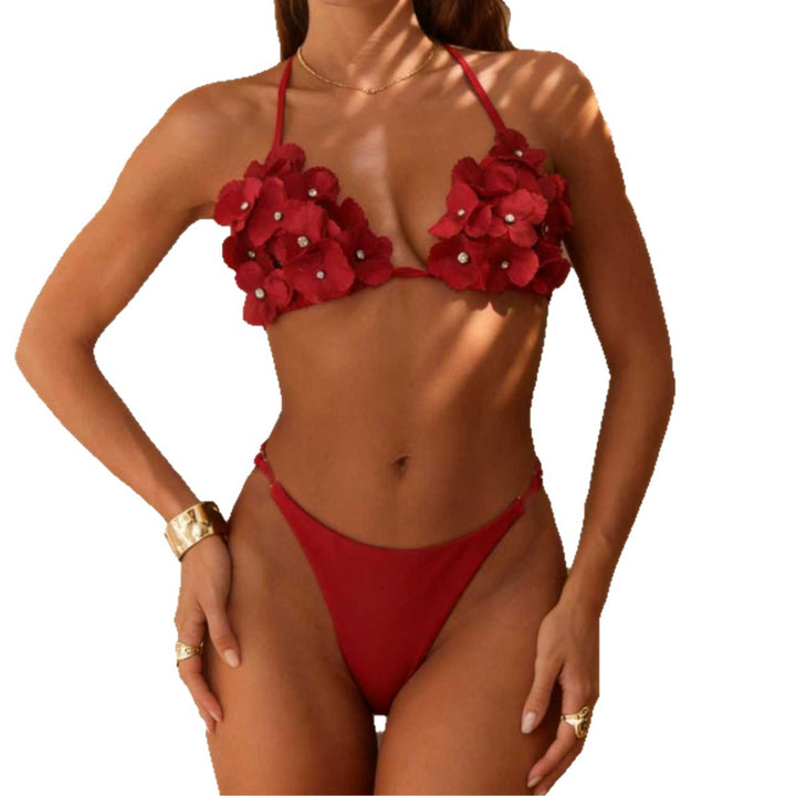Dame blomstret bikini Skovae