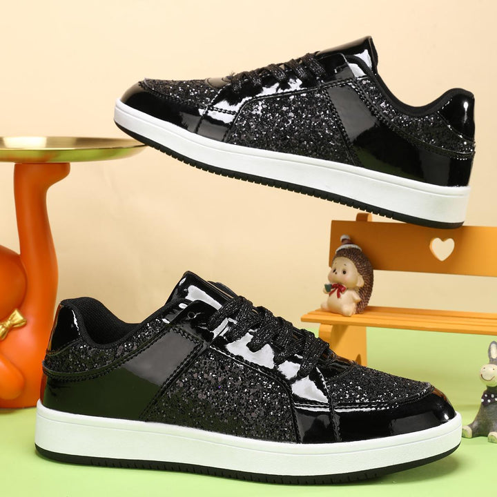 Dame Glitrende Sneakers Stilla