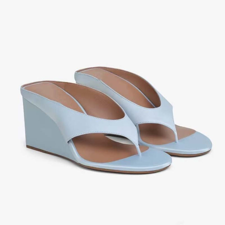 Dame Open-Toe Kilet Sandaler med smart minimalistisk Design Stilla