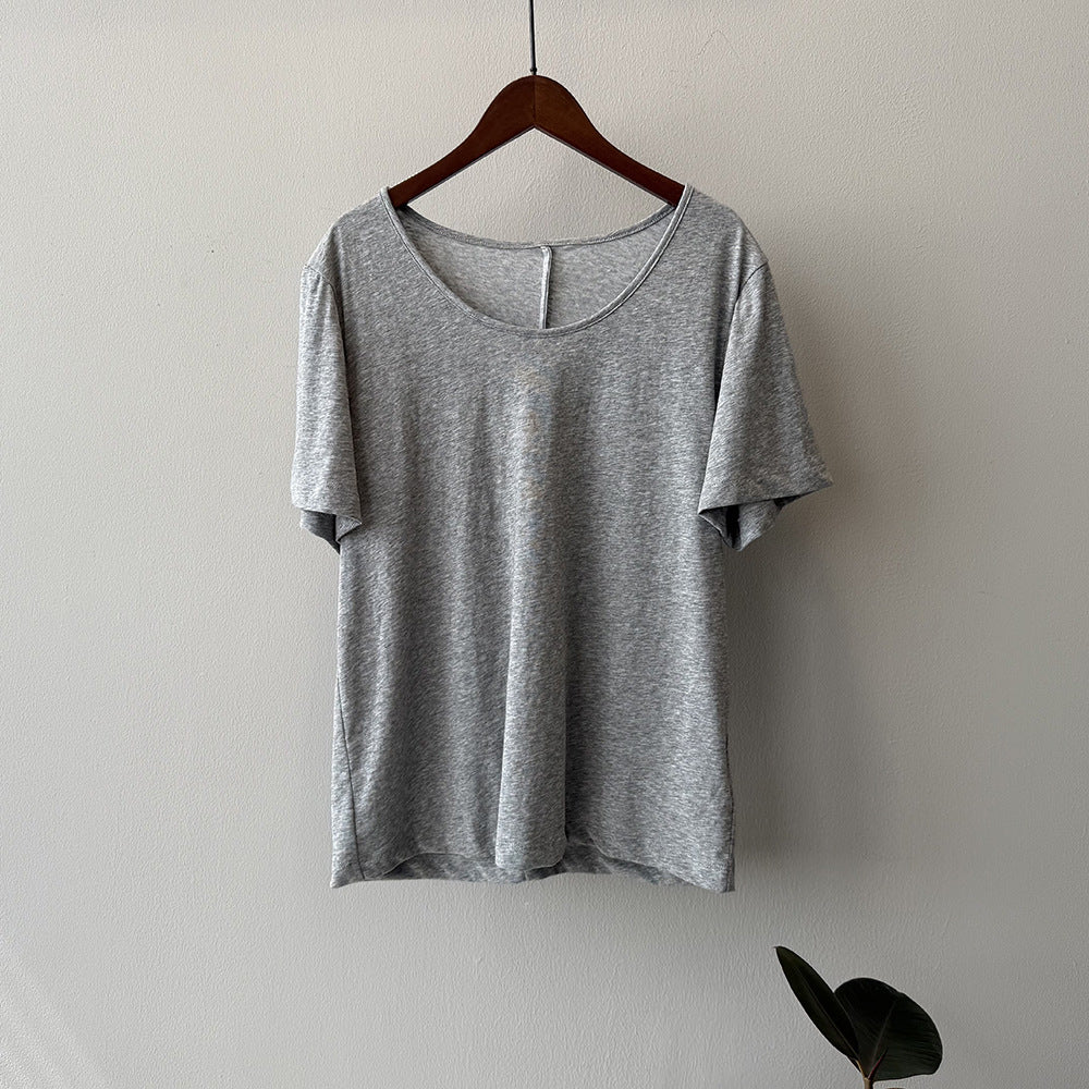 Dame luftig, oversized T-shirt lavet af bæredygtigt materiale Stilla